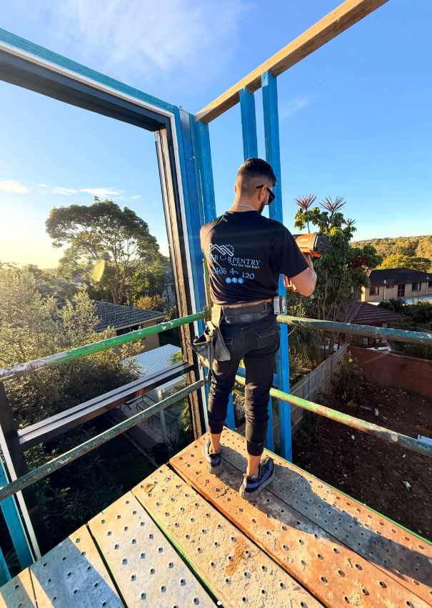 OTB carpenter on site